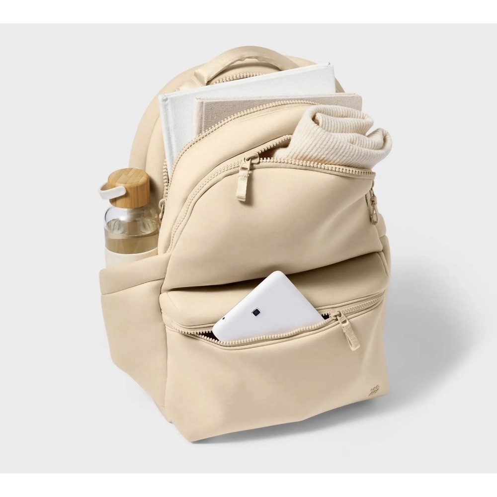 NWT All In Motion Tote/BookBag Water Repellent 16" Laptop, Faux Neoprene‎ Fabric - Picture 8 of 15